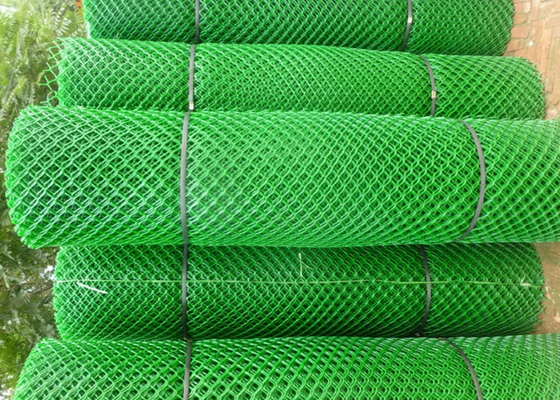 मछली पकड़ने के लिए 20x20 मिमी हरा रंग एचडीपी मेष 300 ग्राम;